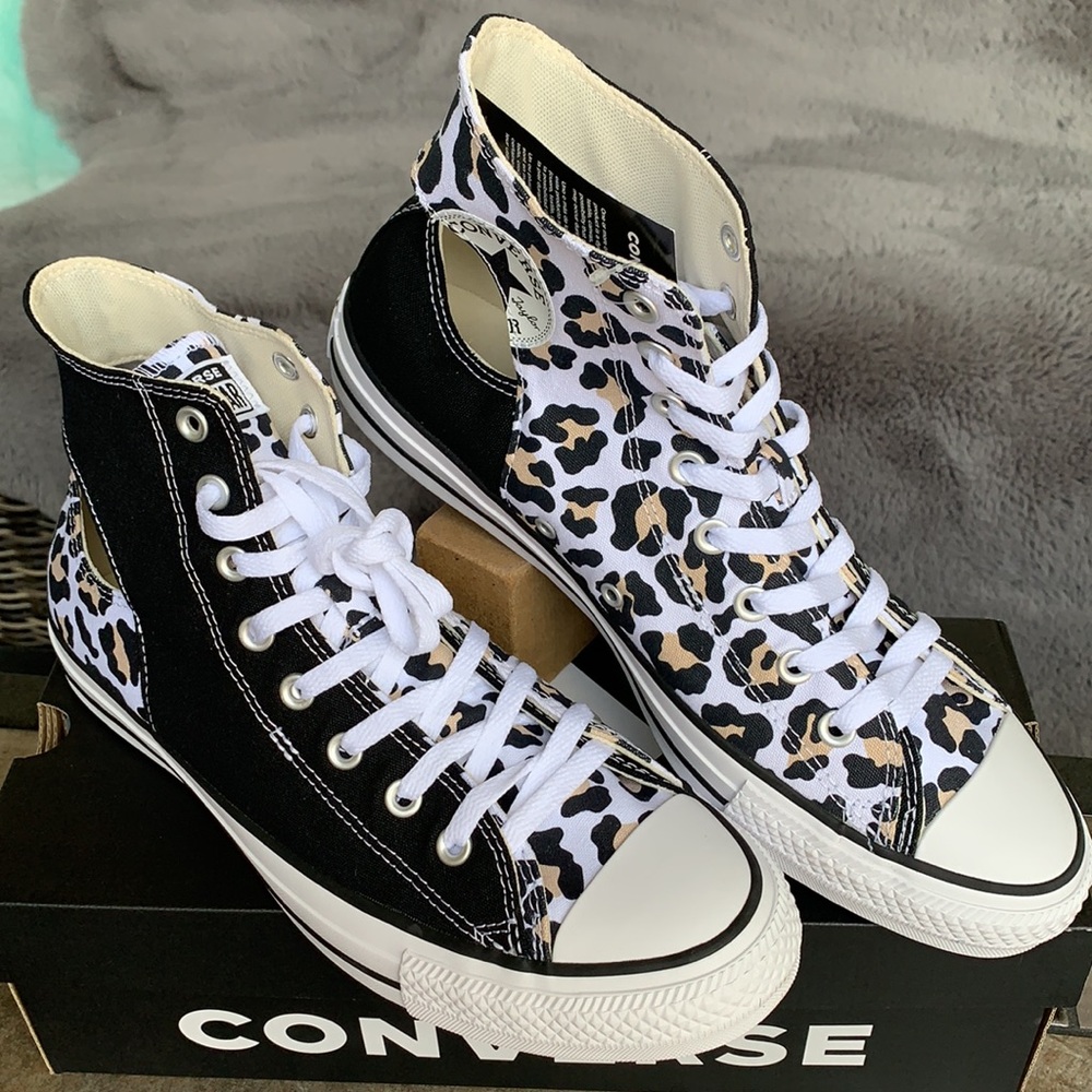 CONVERSE CTAS TWISTED UPPER HI BLACK/WHITE/DESERTM - Picture 9 of 15